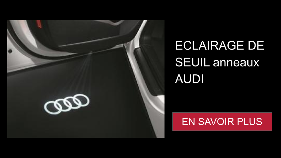 ECLAIRAGE DE SEUIL anneaux AUDI